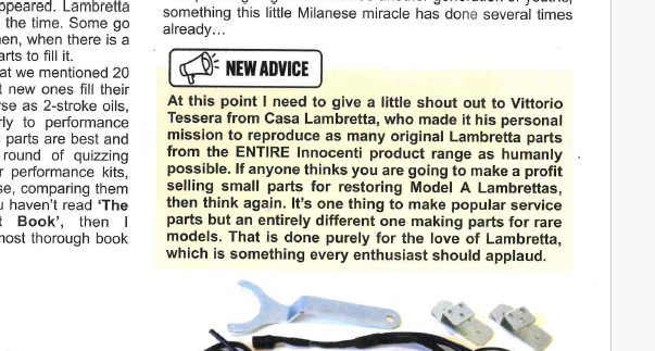 new advice